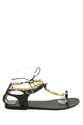 Sandales Ancient Greek Sandals Noir en Cuir, taille 41 - Seconde Main