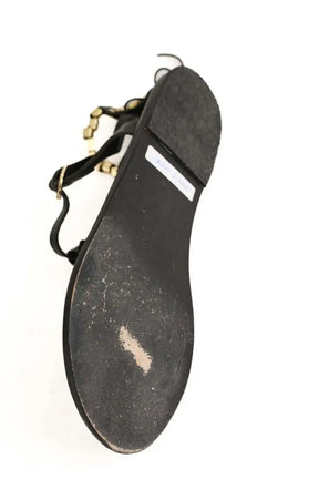 Sandales Ancient Greek Sandals Noir en Cuir