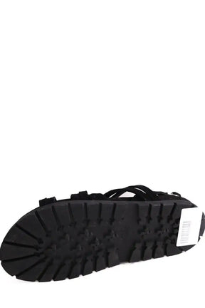 Sandales APC Noir en Daim