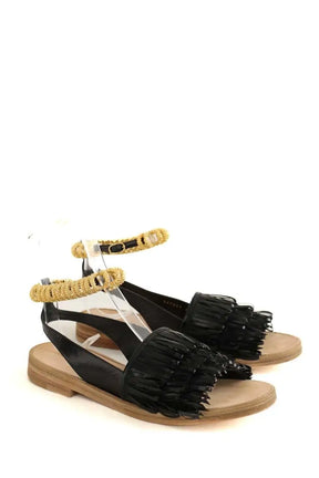 Sandales Balenciaga Noir en Cuir
