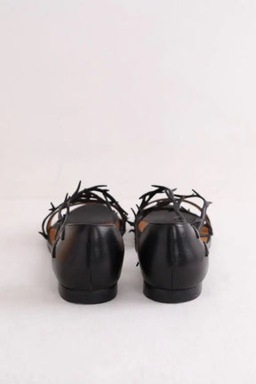 Sandales Balenciaga Thorn Noir en Cuir