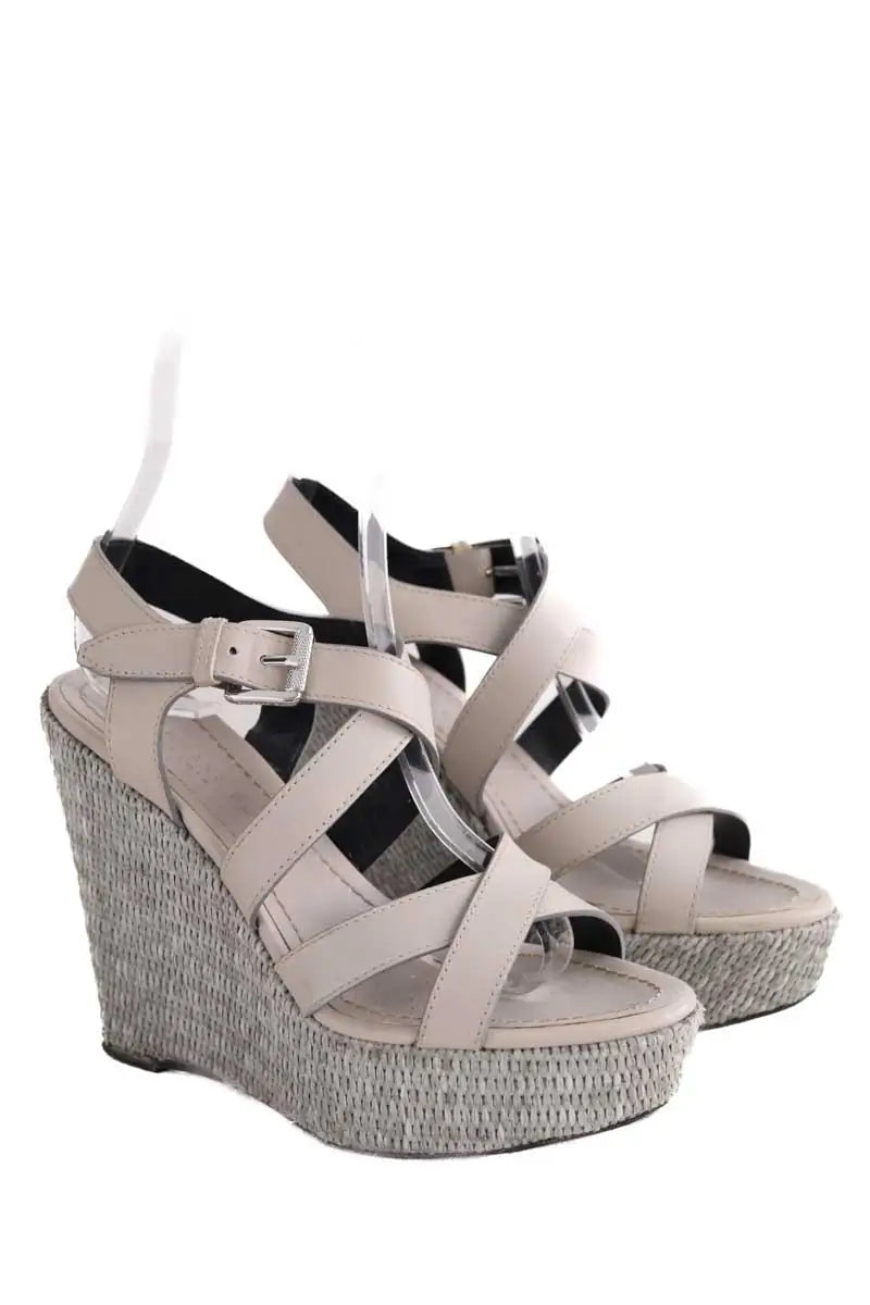 Sandales Barbara Bui Gris en Cuir
