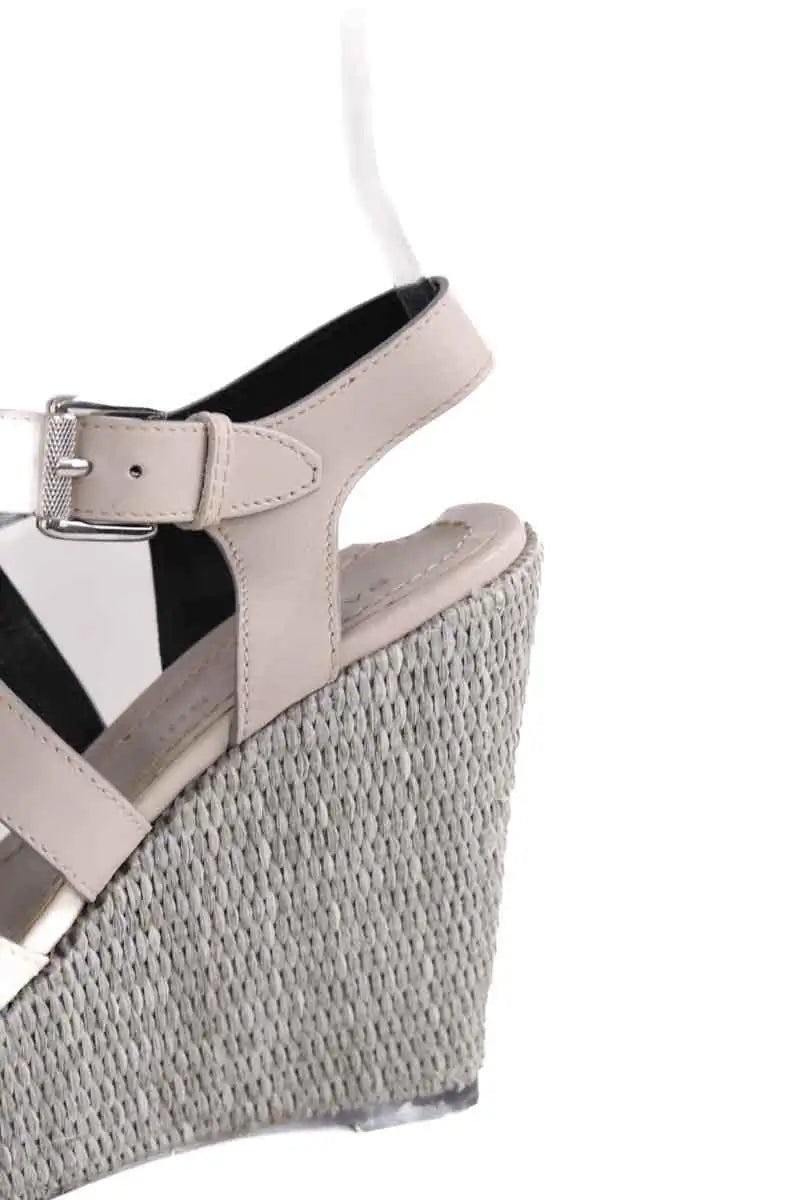 Sandales Barbara Bui Gris en Cuir