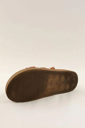 Sandales Ba&Sh Camel en Cuir
