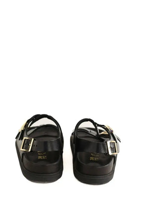 Sandales Birkenstock Noir en Cuir