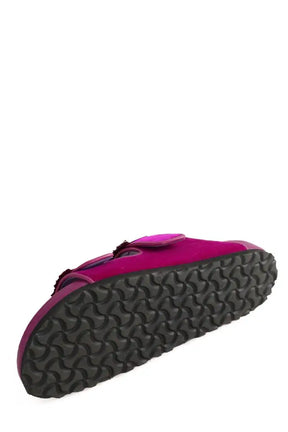 Sandales Birkenstock Violet en Daim