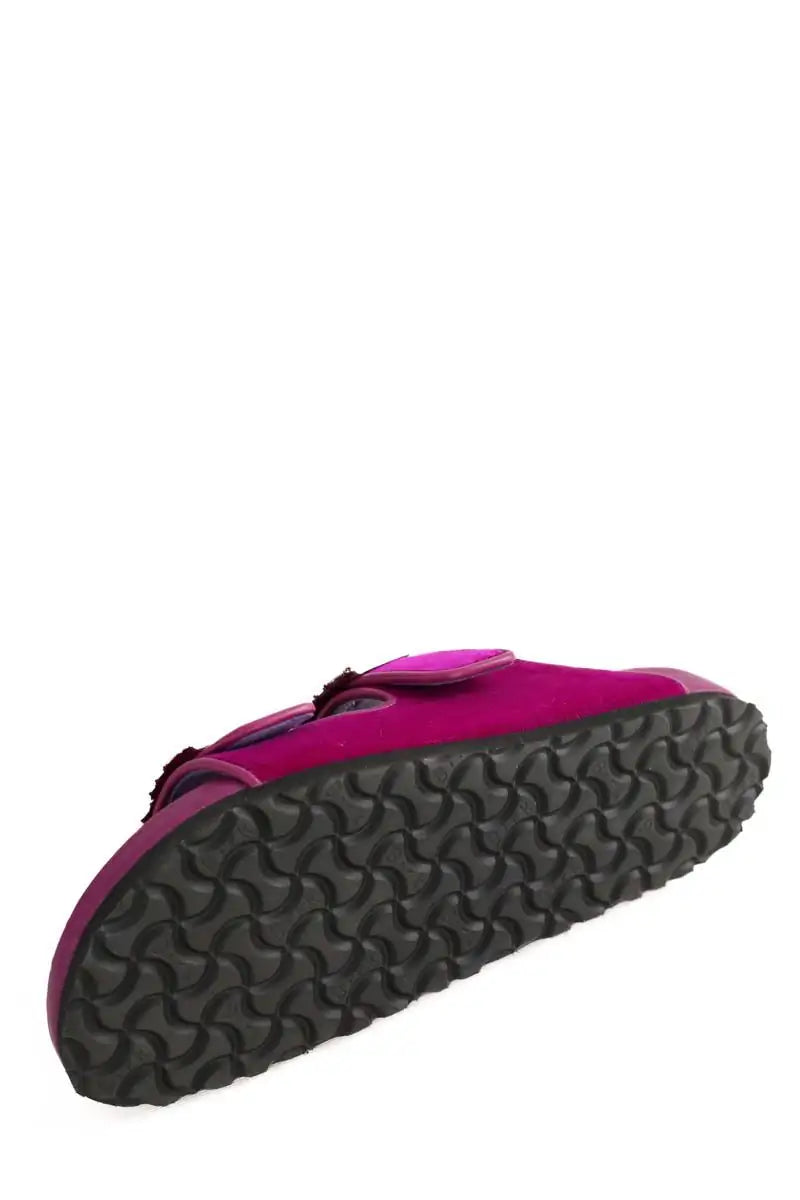 Sandales Birkenstock Violet en Daim