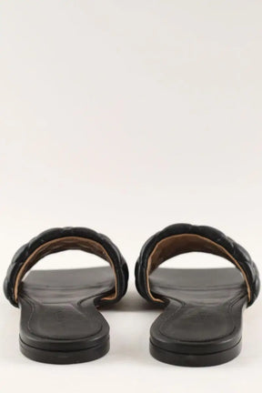 Sandales Bottega Veneta Noir en Cuir