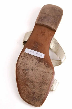 Sandales Carel Doré en Cuir