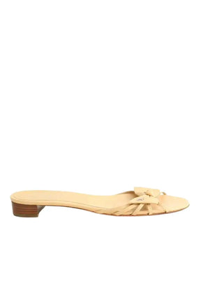 Sandales Chanel Beige en Cuir, taille 40 - Seconde Main