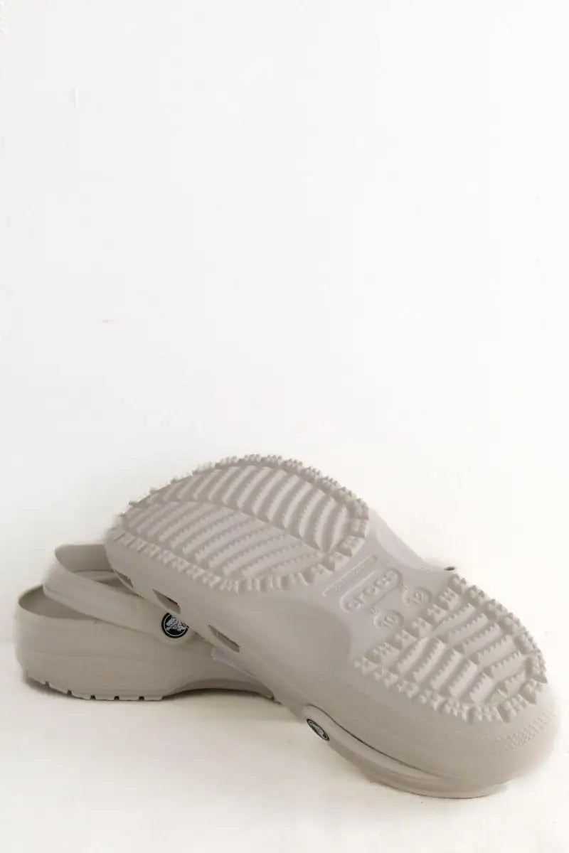 Sandales Crocs Beige en Synthétique