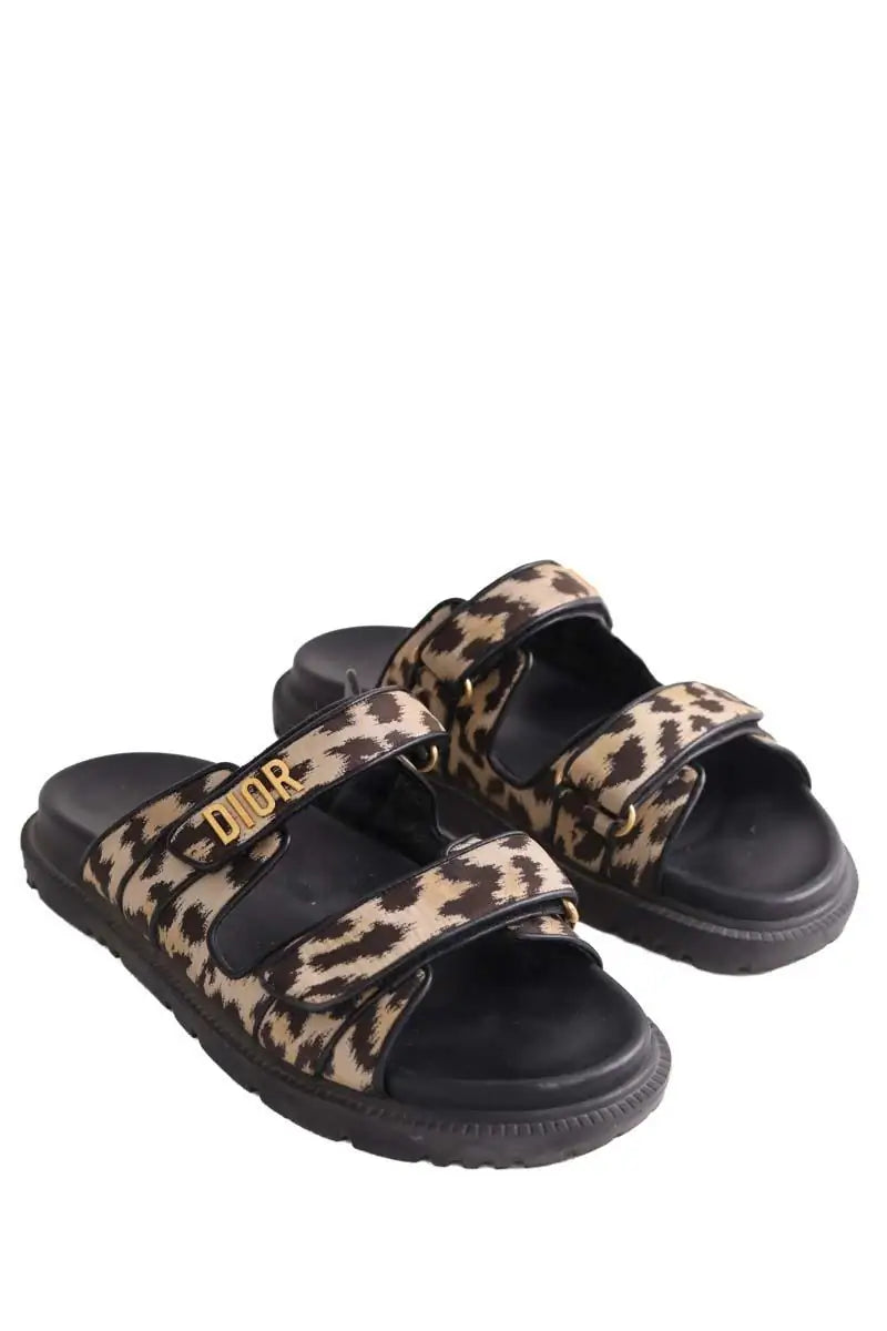Sandales Dior DiorAct Noir en Cuir