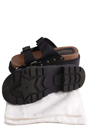 Sandales Dior Diorquake Noir en Cuir
