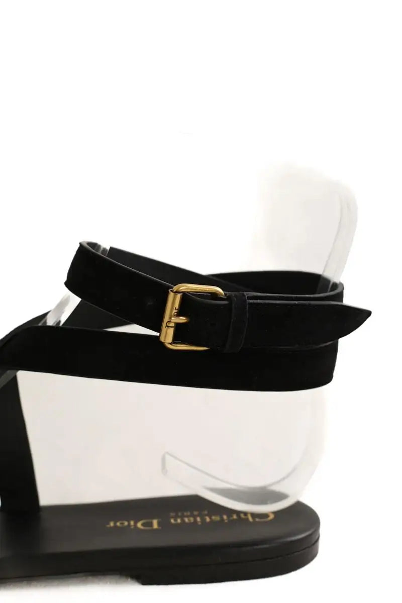 Sandales Dior Noir en Cuir