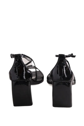Sandales Free Lance Noir en Cuir