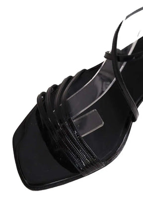 Sandales Free Lance Noir en Cuir