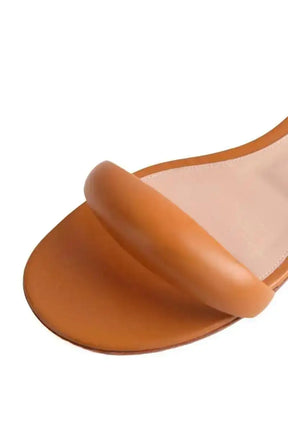 Sandales Gianvito Rossi Orange en Cuir