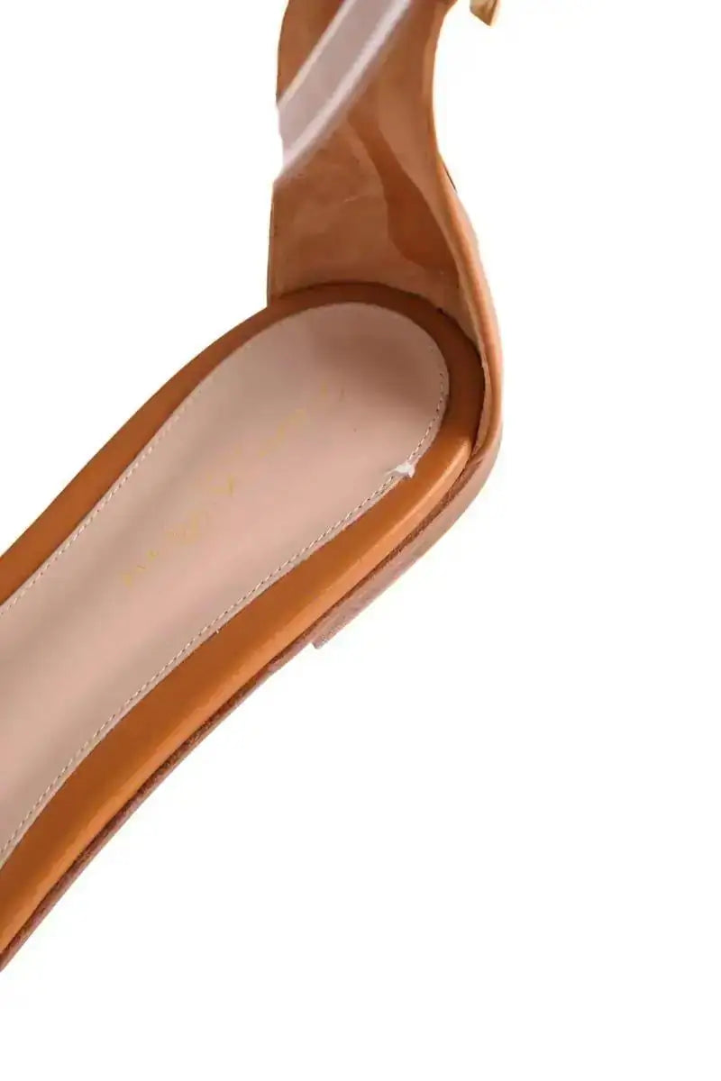 Sandales Gianvito Rossi Orange en Cuir