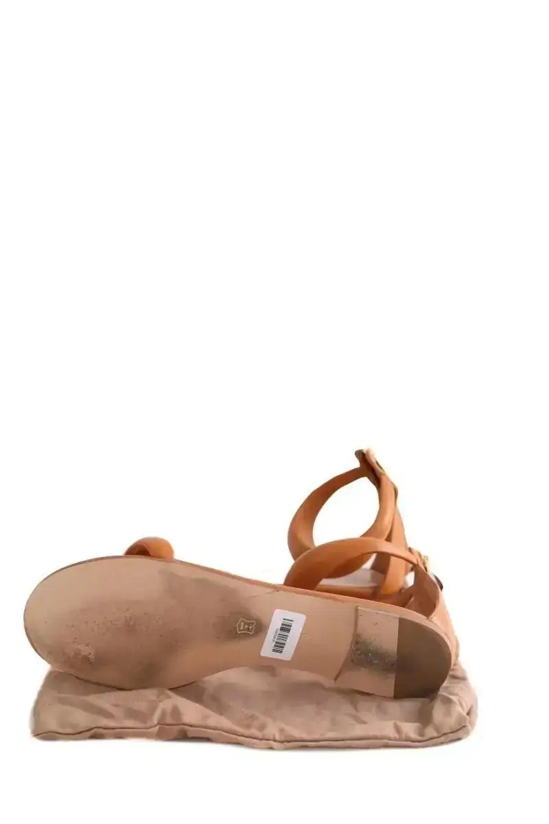 Sandales Gianvito Rossi Orange en Cuir