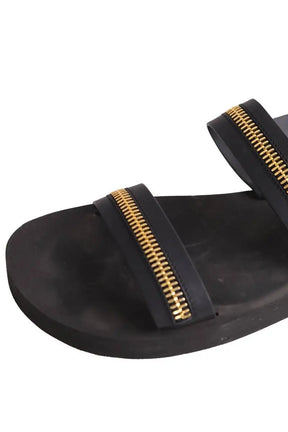 Sandales Giuseppe Zanotti Noir en Caoutchouc