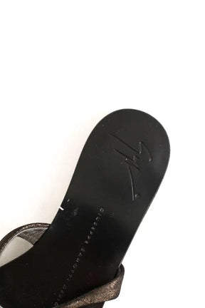 Sandales Giuseppe Zanotti Noir en Cuir