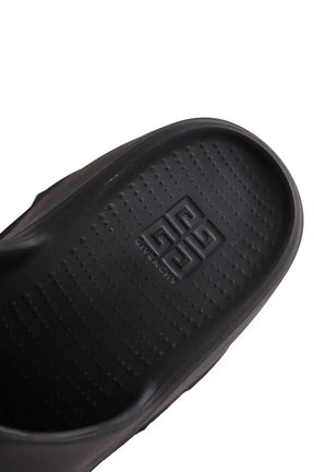 Sandales Givenchy Noir en Caoutchouc