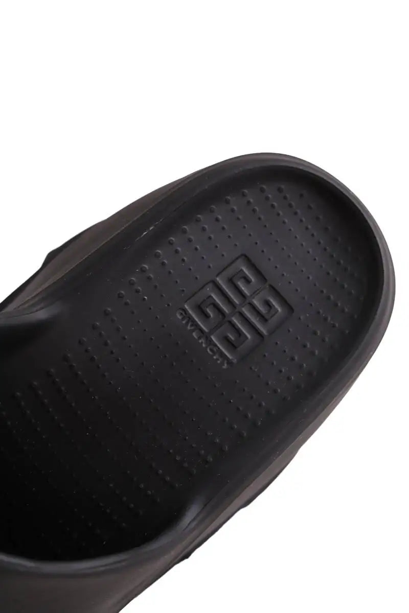 Sandales Givenchy Noir en Caoutchouc
