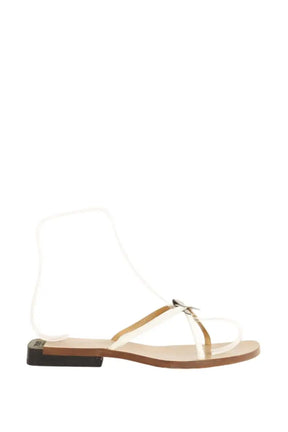 Sandales Gucci Blanc en Cuir, taille 38 - Seconde Main