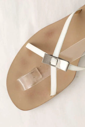 Sandales Gucci Blanc en Cuir
