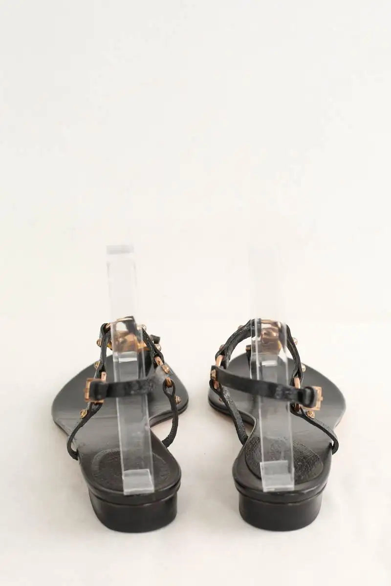 Sandales Gucci Noir en Cuir