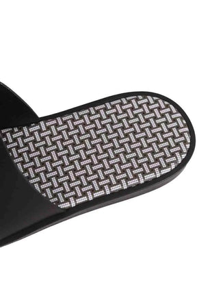 Sandales Hermès Izmir Noir en Cuir