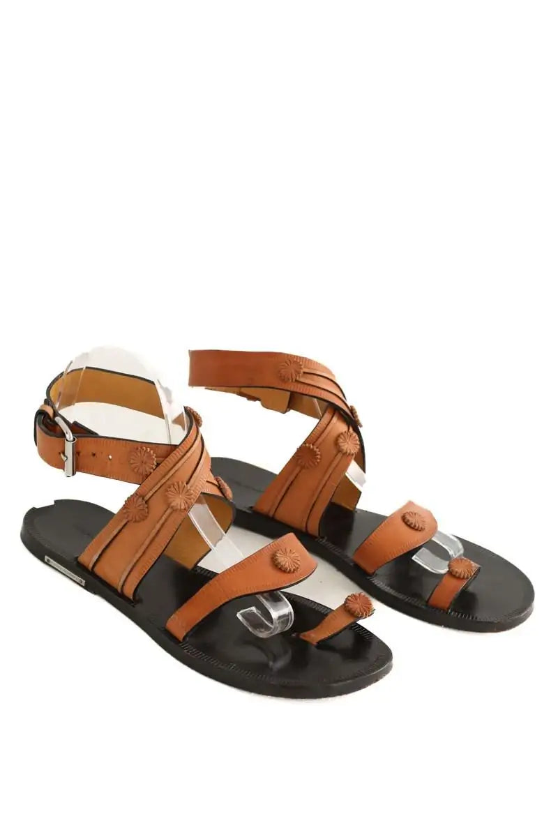 Sandales Isabel Marant Étoile Marron en Cuir