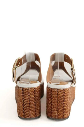 Sandales Karine Arabian Blanc en Cuir