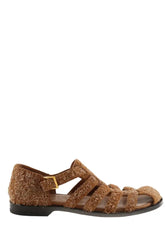 Sandales Loewe Campo Marron en Daim, taille 41 - Seconde Main