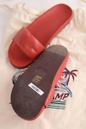 Sandales Longchamp Rose en Cuir