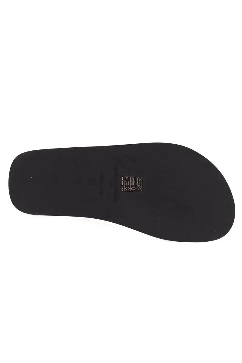 Sandales Louis Vuitton Noir en Cuir