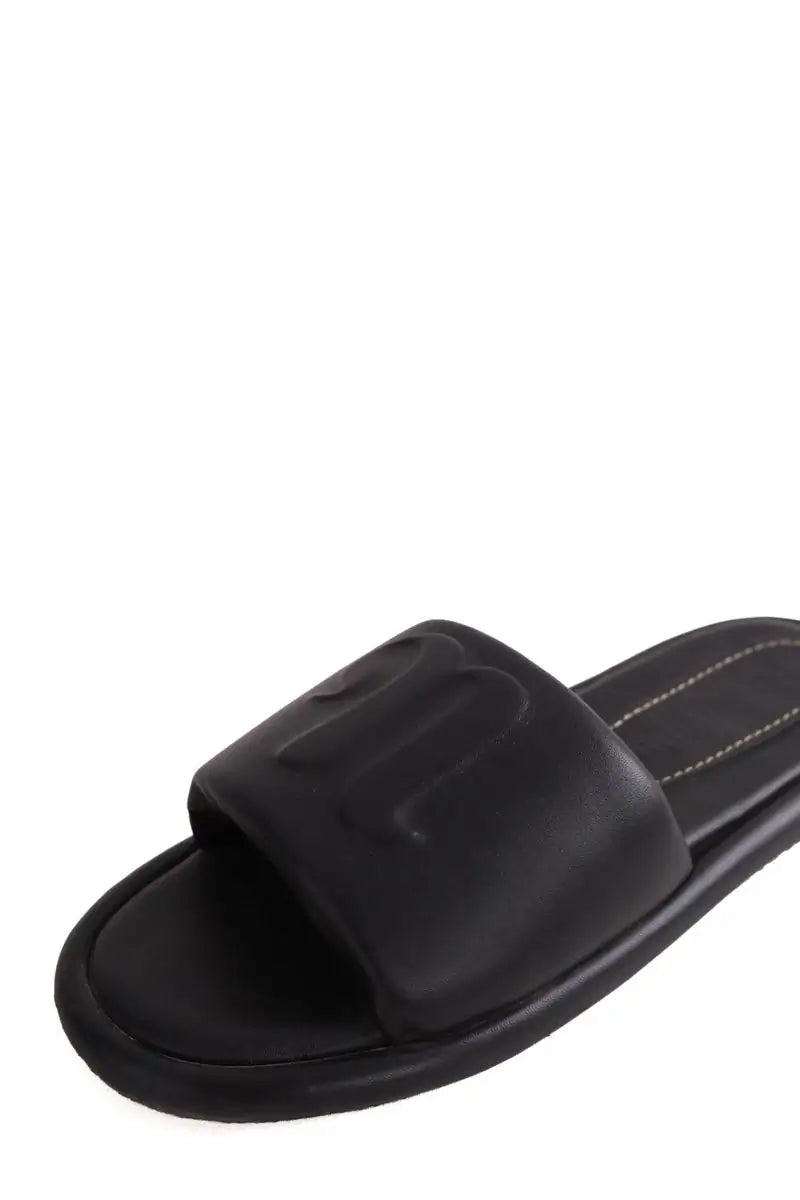 Sandales Nanushka Noir en Cuir