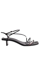 Sandales Pierre Hardy Noir en Cuir, taille 39 - Seconde Main