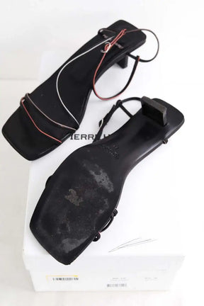 Sandales Pierre Hardy Noir en Cuir