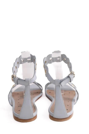 Sandales Red Valentino cristall Bleu en Cuir