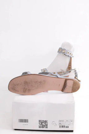 Sandales Red Valentino cristall Bleu en Cuir