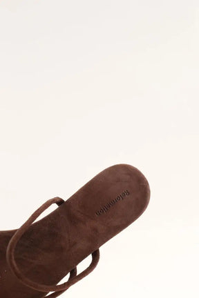 Sandales Reformation Marron en Daim