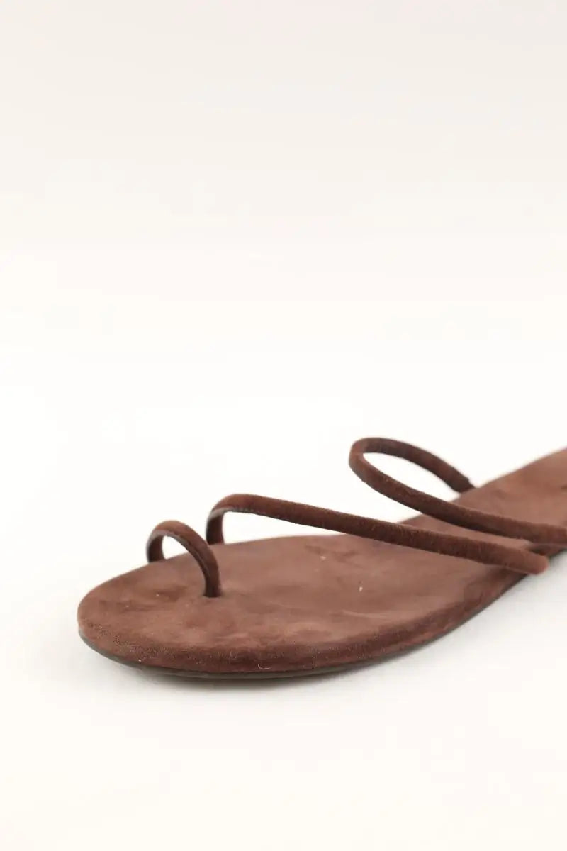 Sandales Reformation Marron en Daim