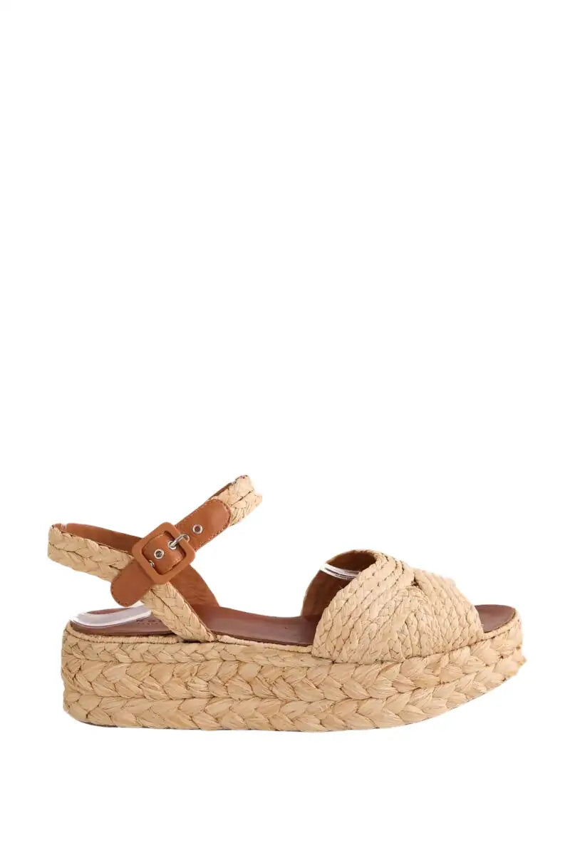 Sandales Robert Clergerie Beige en Tissu, taille 42 - Seconde Main
