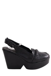 Sandales Robert Clergerie Noir en Cuir, taille 37 - Seconde Main