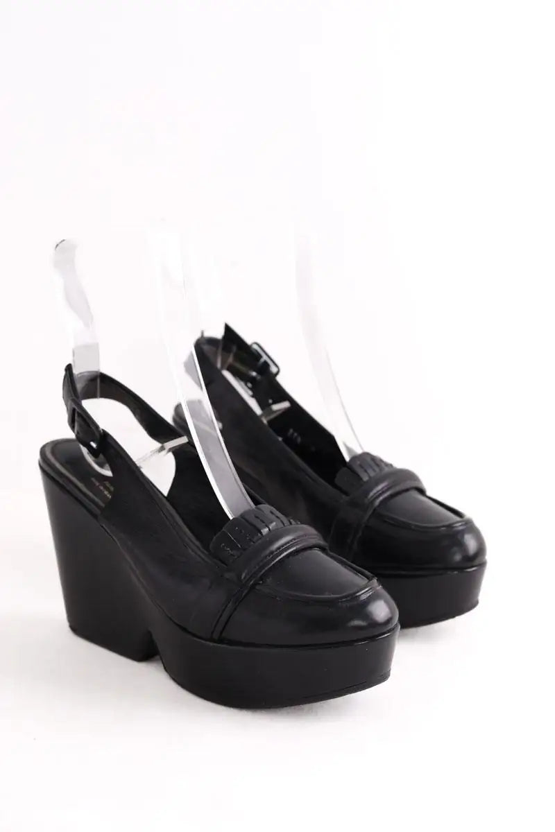 Sandales Robert Clergerie Noir en Cuir