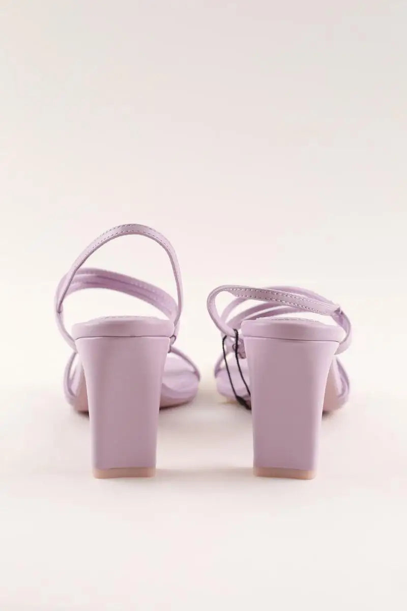 Sandales Sandro Violet en Cuir