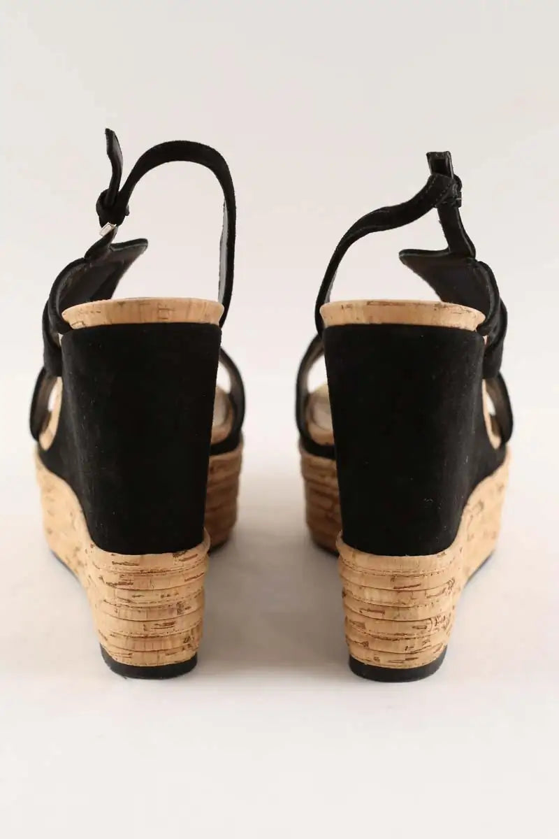 Sandales Sergio Rossi Noir en Cuir