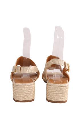Sandales Sézane Ecru en Cuir