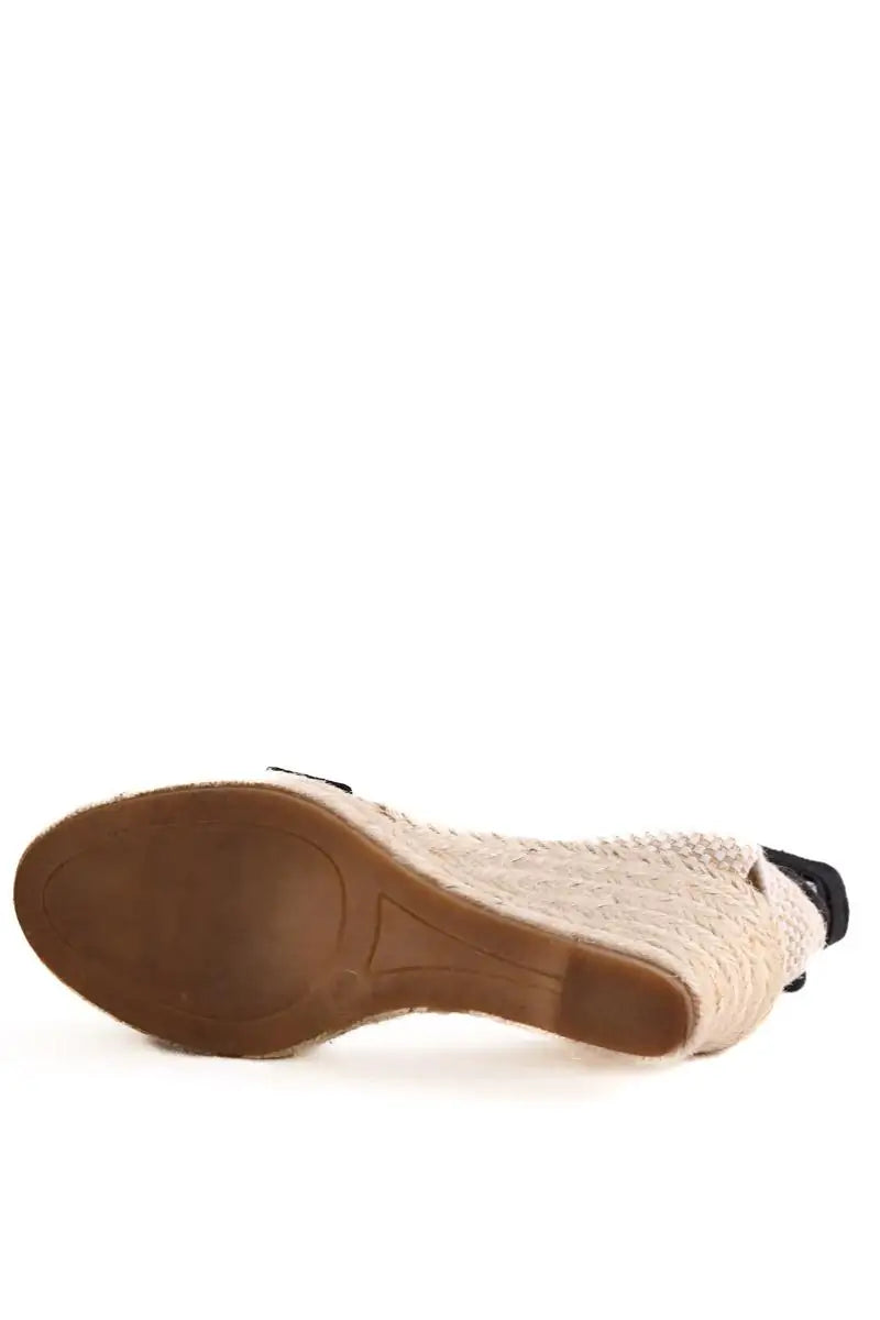 Sandales Sézane Ecru en Tissu
